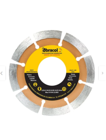 DISCO DIAMANTADO SEGMENTADO 7PG REF 5504 ABRACOL