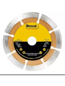 DISCO DIAMANTADO SEGMENTADO 9PG REF 5506 ABRACOL
