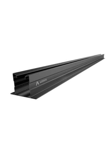 PERFIL BLOQUELON 1.4MM X 6 METROS NEGRO ACESCO