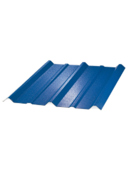 Teja  Termoacustical 12 mt azul - Blanca 0.72 AU Trapezoidal