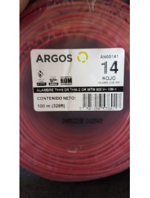 ALAMBRE #10 BLANCO ROLLO 100 MT ARGOS