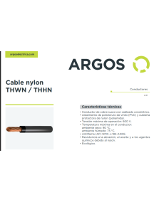 CABLE #8 BLANCO X METRO ARGOS 