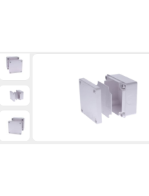 CAJA HERMETICA PLASTICA 10 X 10 X 6 REF 630000 CILES 
