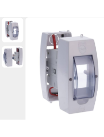 CAJA PROTECCION PARA BREAKER DE RIEL 1 Y 2 CIRCUITOS REF 730311 CILES