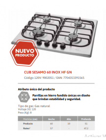 Venta de HORNO HX CASIA 60 INOX GN (9001849) | Distribuciones Colombia
