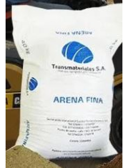 ARENA FINA BULTO 40KL  ( METRO CUBICO = 36 UND )
