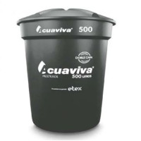 TANQUE PLÁSTICO NEGRO 500 LTS ACUAVIVA