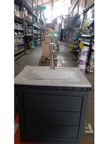 COMBO MUEBLE VANITIE TAUPE CON LVM RIMIRI COMBO MUEBLE VANITIE TAUPE CON LVM RIMIRI