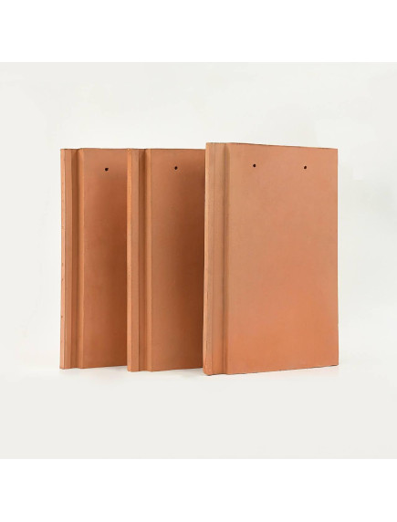 TEJA PLANA COLONIAL ROJA 20X30 UNIDAD