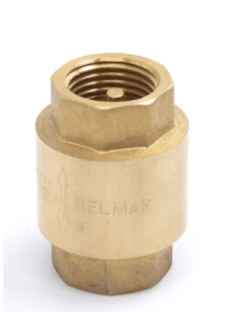 VALVULA CHEQUE HORIZONTAL DOMESTICO 1 PG  HELMAN