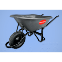 CARRETILLA 90020 65 LITROS CHASIS METALICO NEGRO