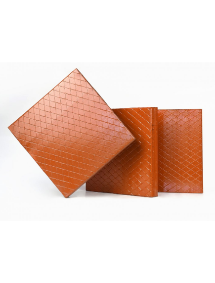 TABLON 30X30 VITRIFICADA GRAFILADA NARANJA 