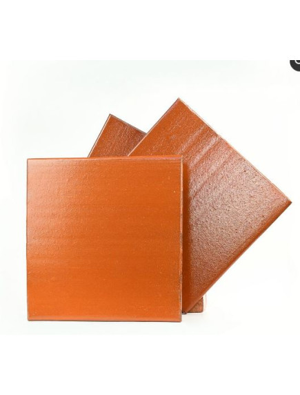 TABLON 30 X 30 VITRIFICADA LISA ROJA COMERCIAL 