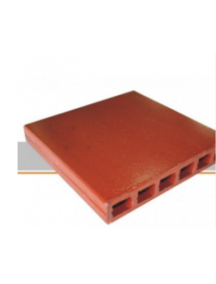 TABLON 30X30 VITRIFICADA LISA ROJA COMERCIAL PAQUETE DE 1.08 MT  