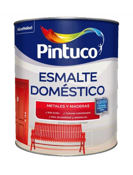 ESMALTE DOMESTICO BLANCO 1/4  PINTUCO