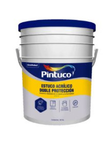 ESTUCO ACRILICO 30 KL DOBLE PROTECCION 27060