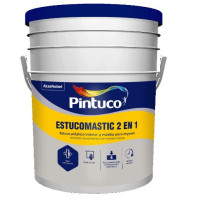 ESTUCOMASTIC 2 EN 1 BLANCO 27 KILOS PINTUCO.