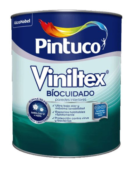 VINILTEX BIO CUIDADO 1/4 GALON 