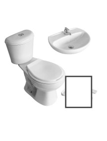 COMBO SANITARIO TAIRONA SIN INCRUSTACIONES SIN PEDESTAL 