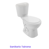 SANITARIO TAIRONA BLANCO SIN PEDESTAL SIN LAVAMANOS