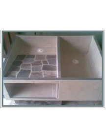 LAVADERO ENCHAPADO 1 METRO X 60 EN L 