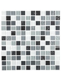 Mosaico Arrayan Negro 30x30 31125