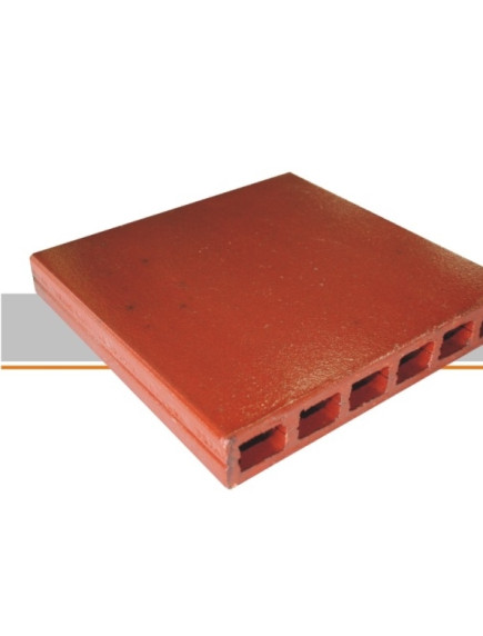 TABLON 30X30 VITRIFICADA LISA ROJA 